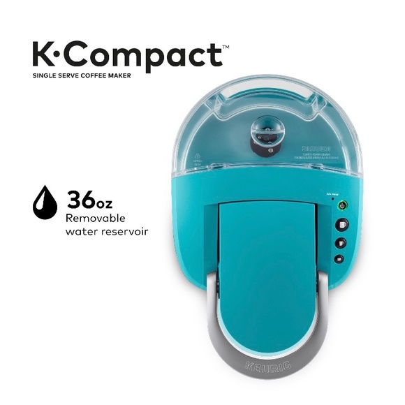 Turquoise Keurig K-Compact Single-Serve K-Cup Pod - Picture 9 of 9